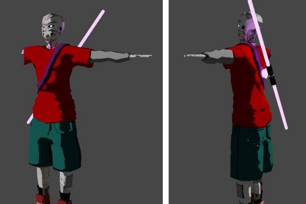 Texturizado de personaje