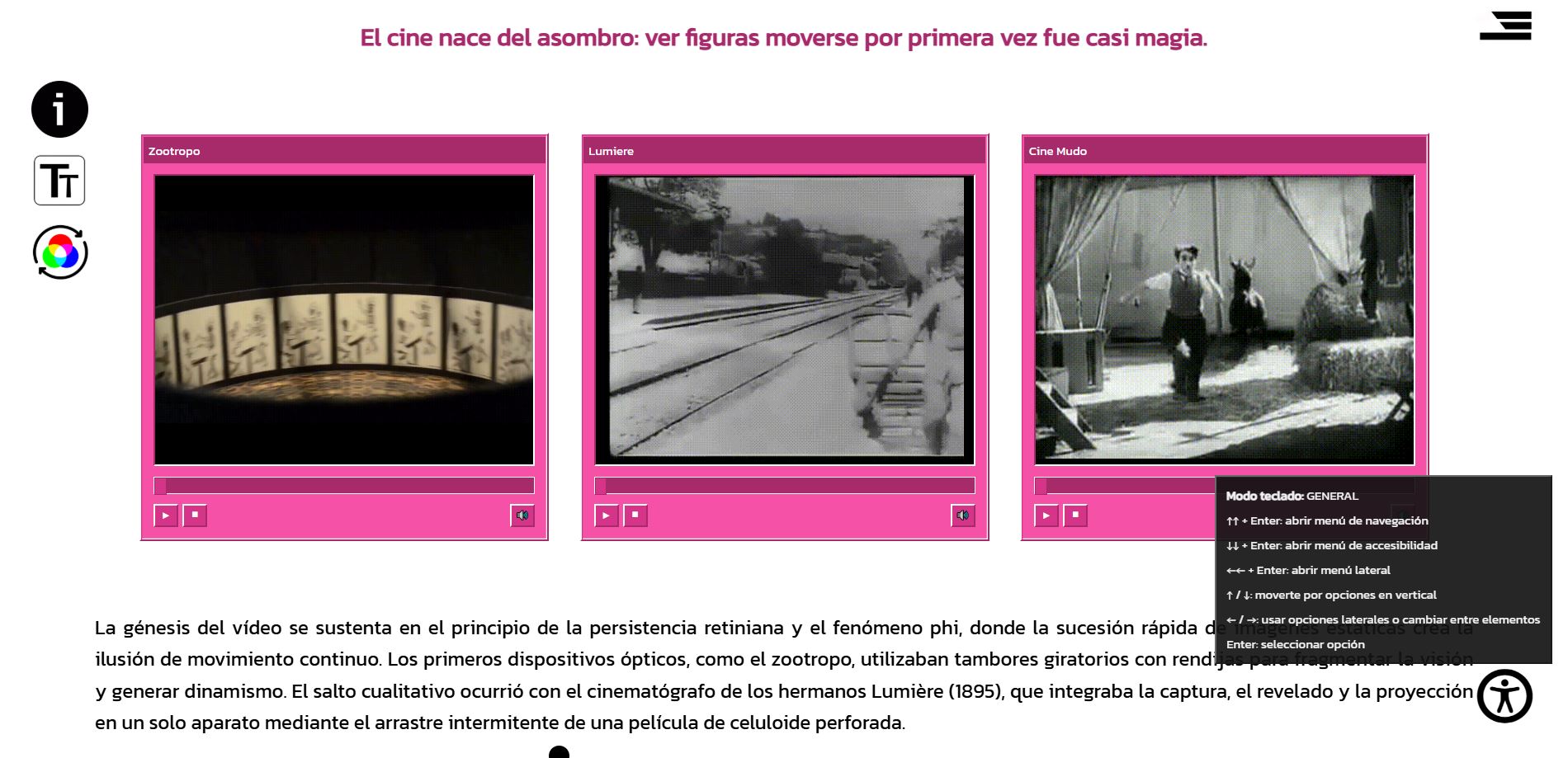 Sitio web accesible