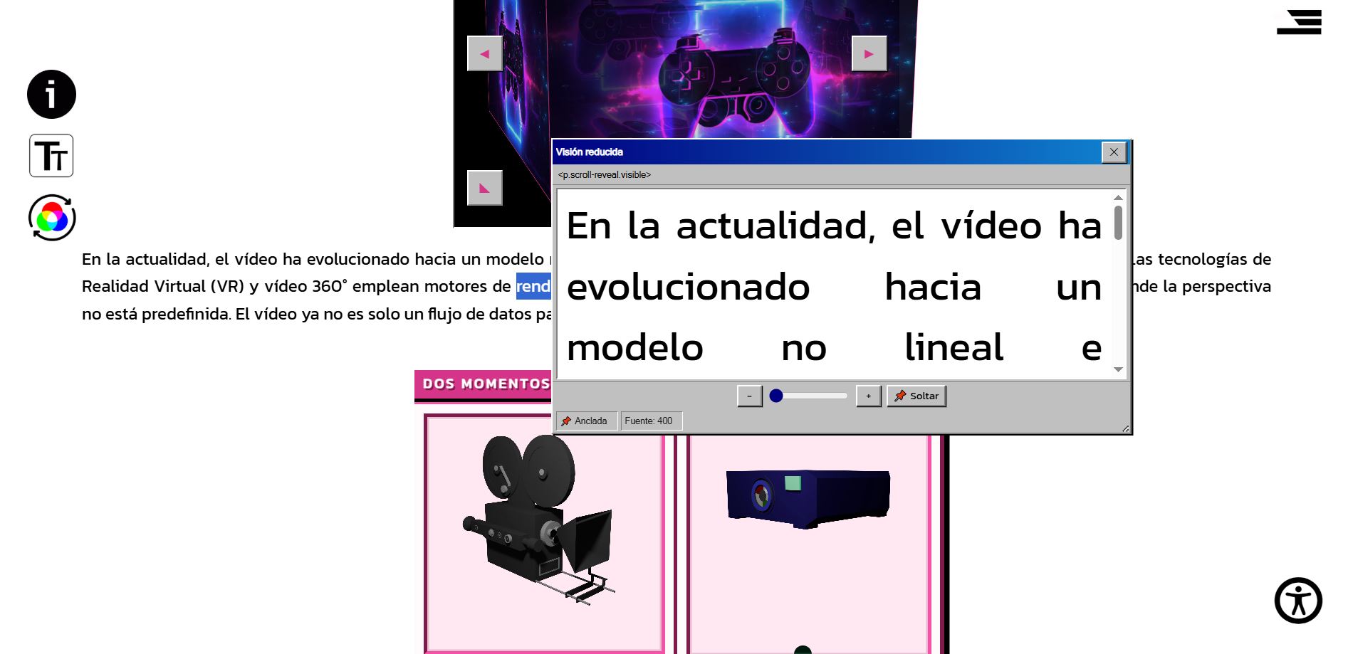 Sitio web accesible